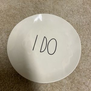 2/$30⚡️- HOME | Rae Dunn “I Do” plate 💍
